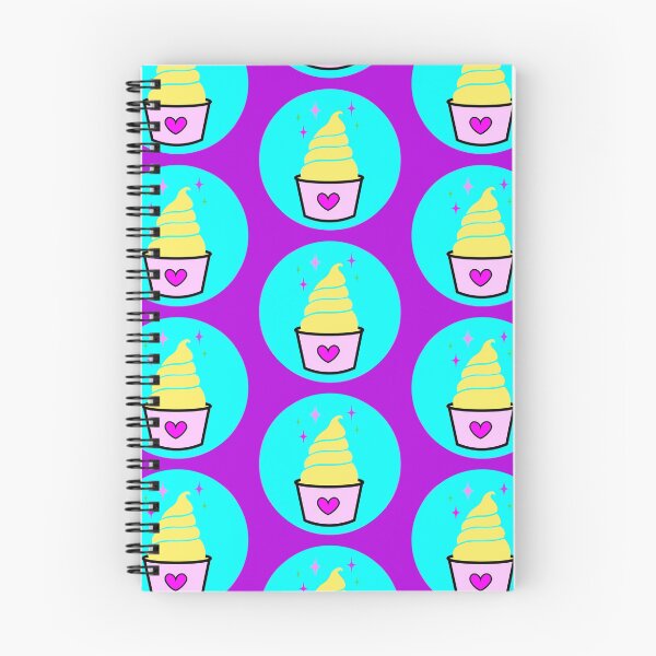Item preview, Heart Blue Pink White Purple Pineapple Soft Serve Magic Magical Food Foodie Whipped Ice Cream designed and sold by mariesmunchies.