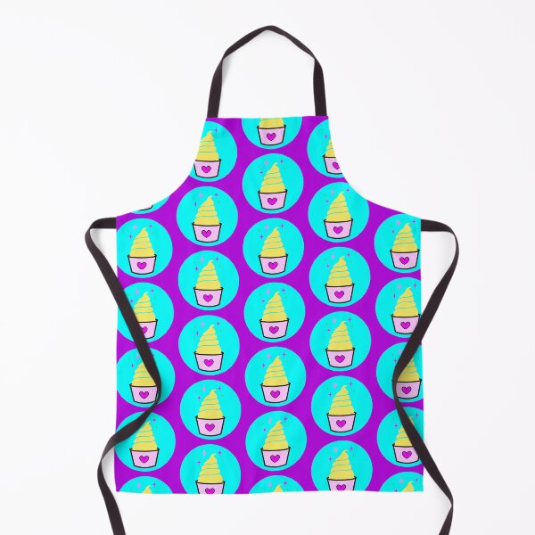 Item preview, Heart Blue Pink White Purple Pineapple Soft Serve Magic Magical Food Foodie Whipped Ice Cream designed and sold by mariesmunchies.