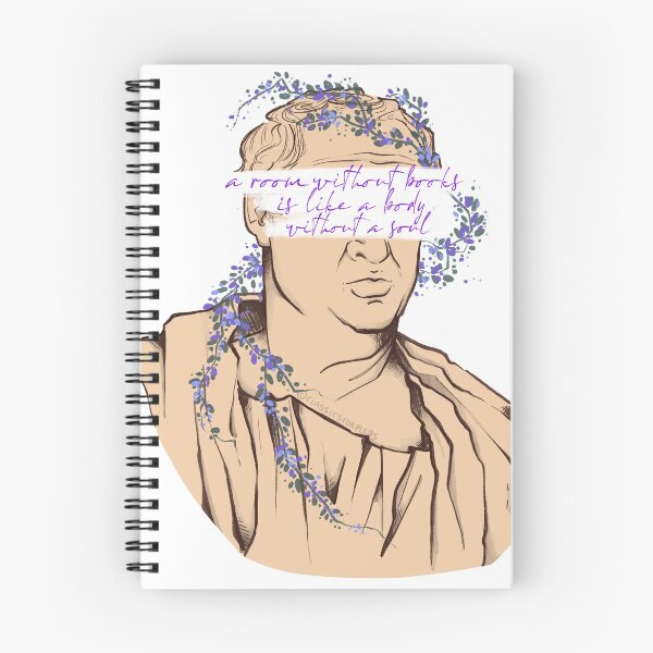 Item preview, Cicero (A Room Without Books) designed and sold by ClassicsForPlebs.