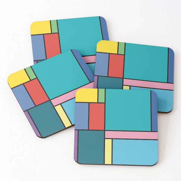 Item preview, Colourful blocks #2 designed and sold by hollyearleyxo.