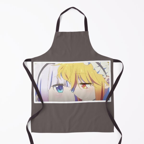 Item preview, kanna and tohru touching noses, miss kobayashi dragon maid designed and sold by monocles.
