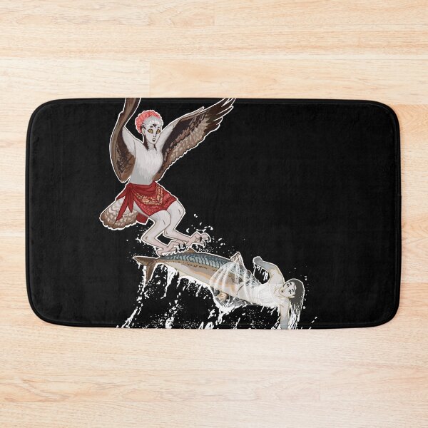 Item preview, Osprey Harpy and Mackerel Mermaid designed and sold by thistleandspade.