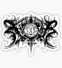 Pegatina Etiqueta engomada del logotipo de Xasthur Band
