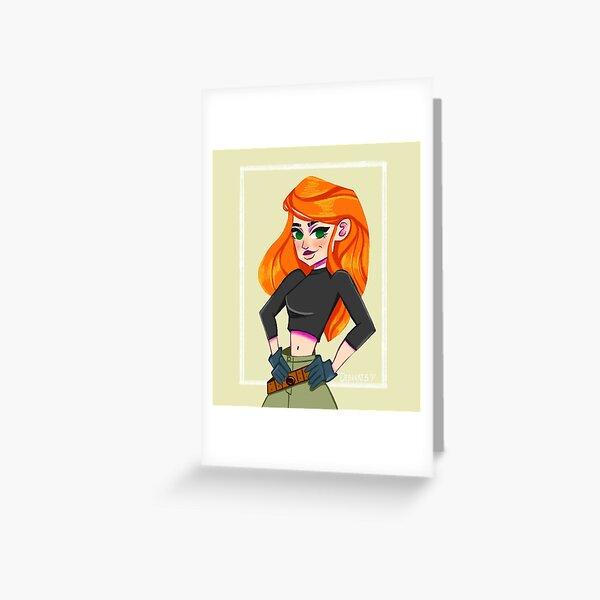 Kim Possible Greeting Card