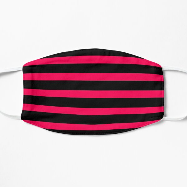 black and pink masks