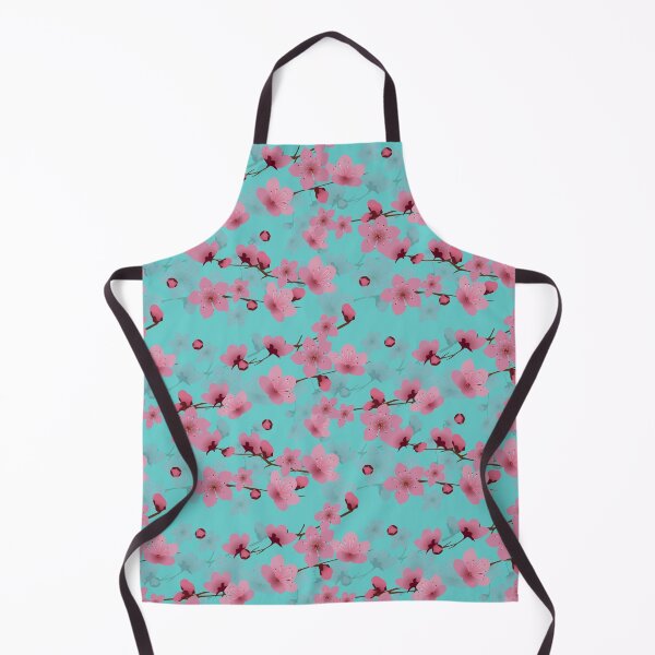 Item preview, Cherry Blossom Over Teal designed and sold by Artemixtravel.