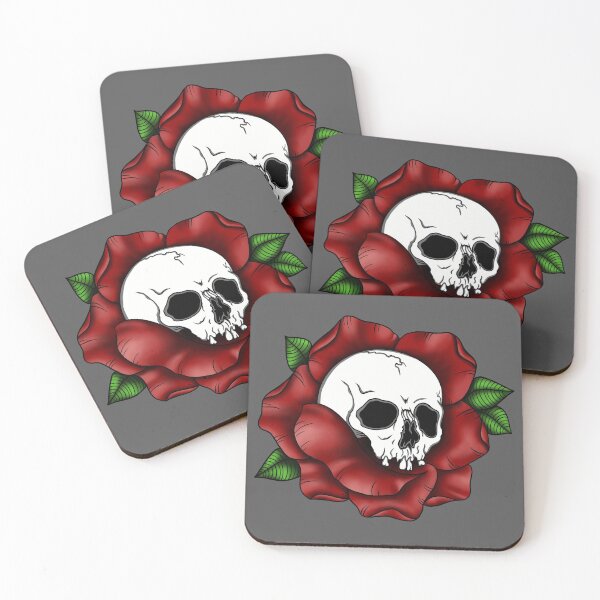 Item preview, Blooming Skull Rose designed and sold by AugustFriday.