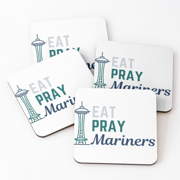 Item preview, Eat Pray Mariners designed and sold by SaltyLass.