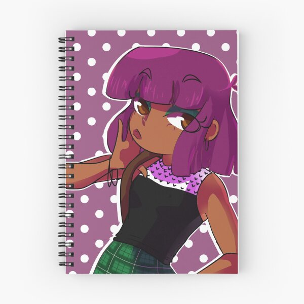 Item preview, Purple haired girl designed and sold by Ash L.