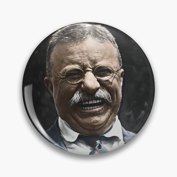 Item preview, Laughing Theodore Roosevelt Photo - Colorized designed and sold by warishellstore.