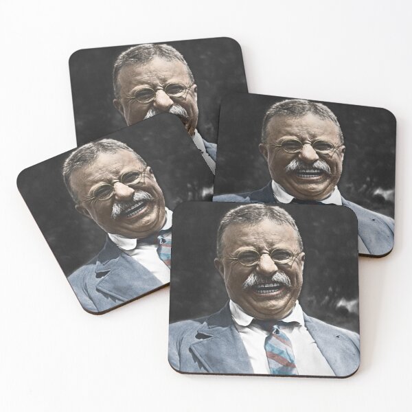 Item preview, Laughing Theodore Roosevelt Photo - Colorized designed and sold by warishellstore.