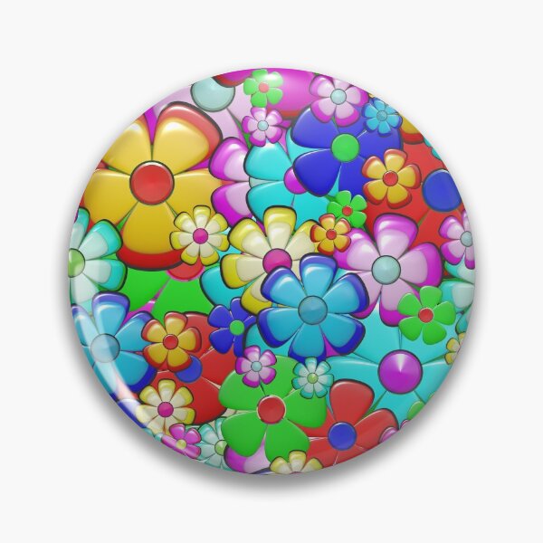 Item preview, Hippie flower pattern designed and sold by AnnoyedMouse.