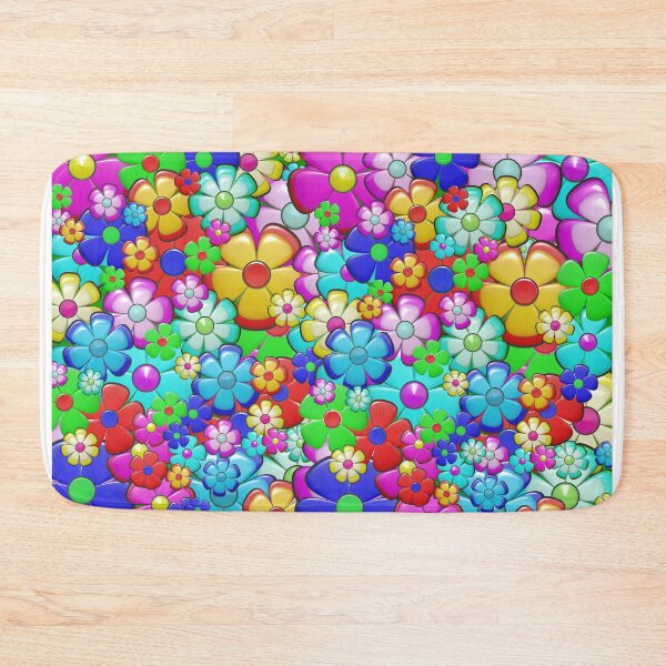 Item preview, Hippie flower pattern designed and sold by AnnoyedMouse.