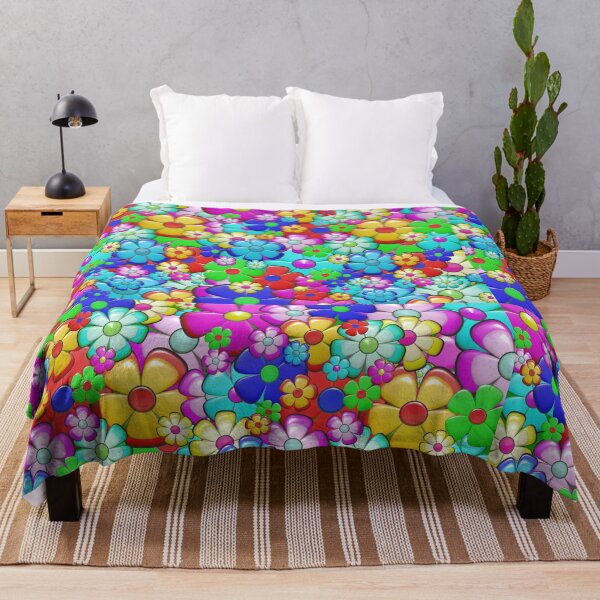 Item preview, Hippie flower pattern designed and sold by AnnoyedMouse.