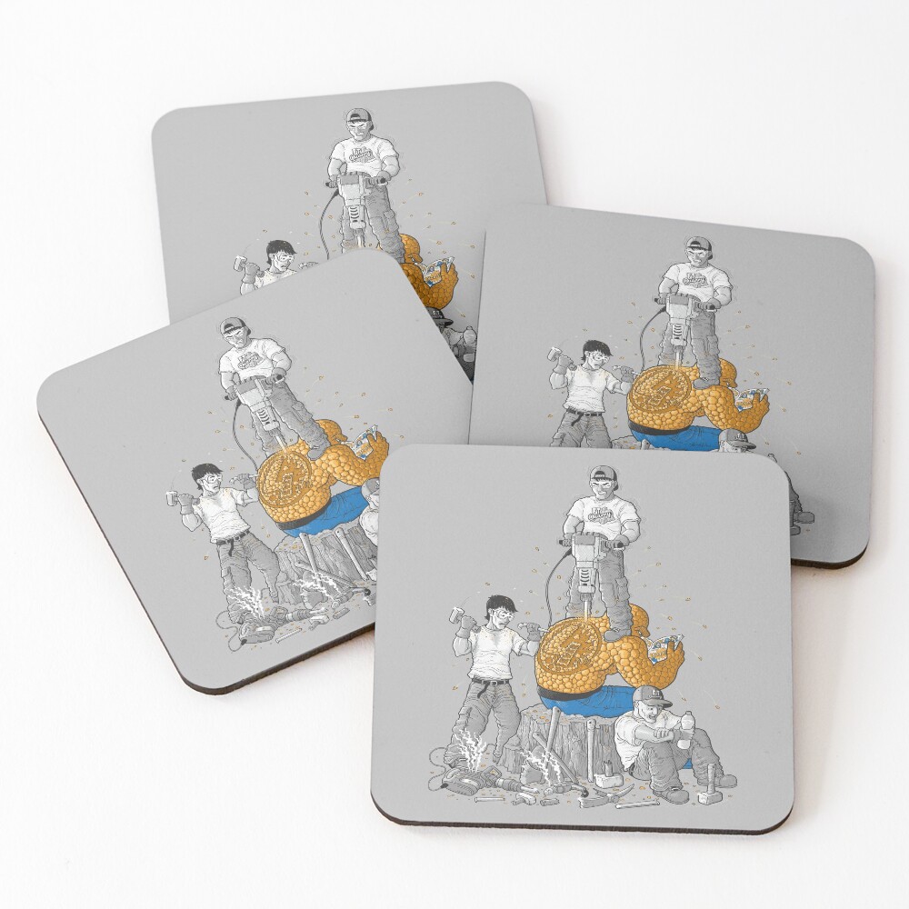 Item preview, Coasters (Set of 4) designed and sold by MadeWithAwesome.