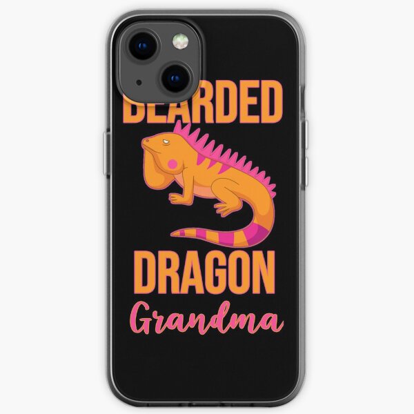 Bearded Dragon Grandma iPhone Soft Case