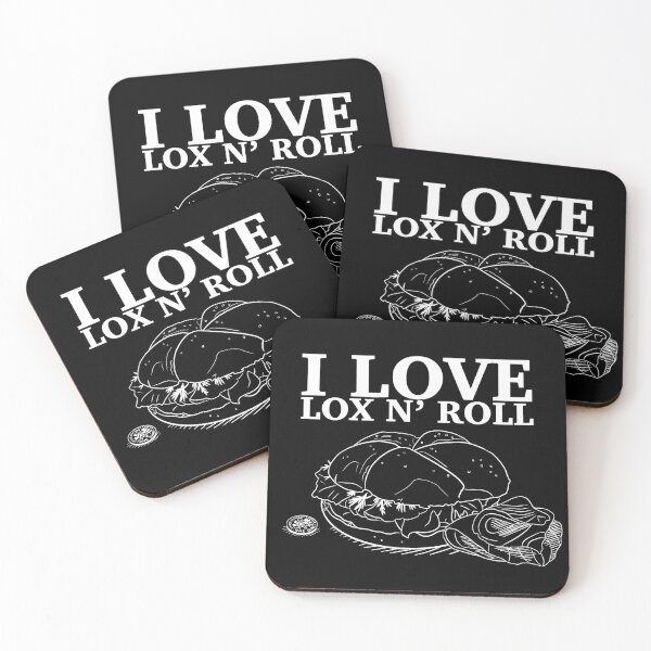 Item preview, I Love Lox N' Roll- White designed and sold by Harmoneats.