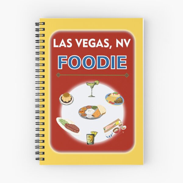 Aperçu de l'œuvre Las Vegas, NV Foodie - Fond rouge du désert créée et vendue par ThisNThatImages.