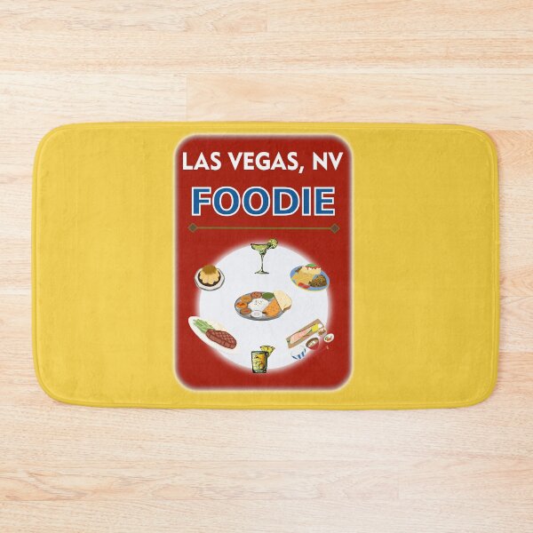 Item preview, Las Vegas, NV Foodie - Desert Red Background designed and sold by ThisNThatImages.