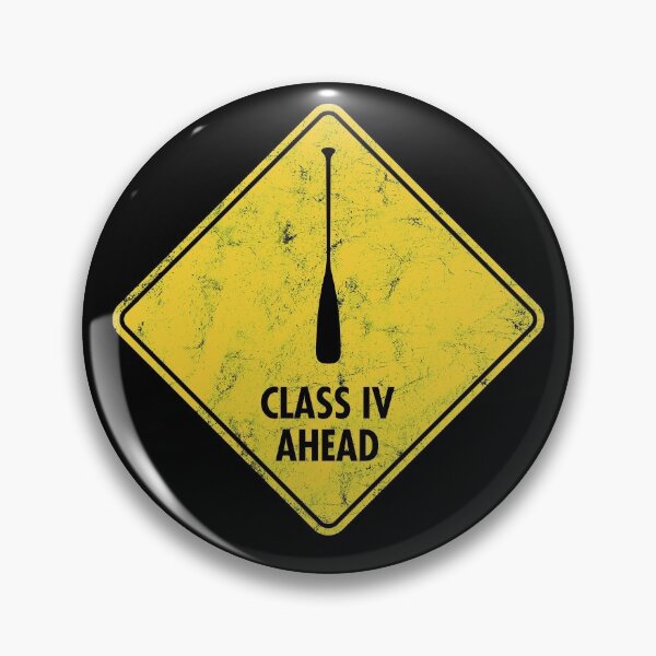 Item preview, Class IV Rapids Sign designed and sold by twHistory.