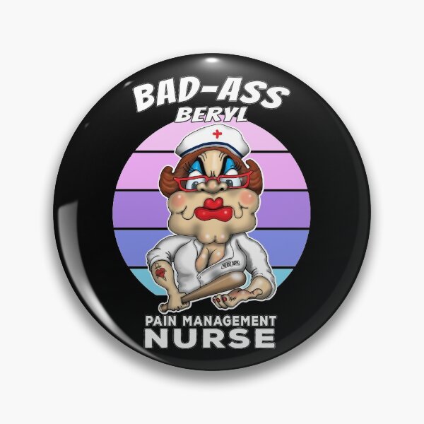 Item preview, Pain Management Nurse Funny Nursing Frontline Warrior designed and sold by Status71.
