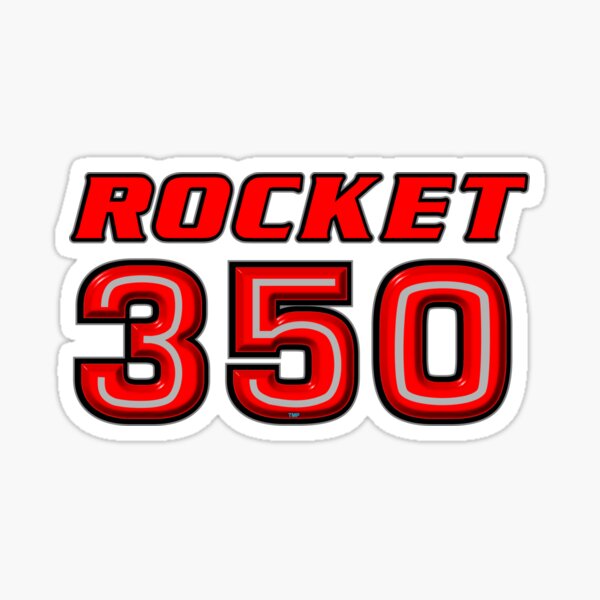 Rocket 350 Sticker
