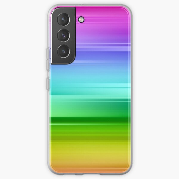 Digital rainbow phone case Samsung Galaxy Soft Case