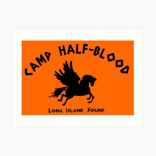 camp half blood logo Art Print