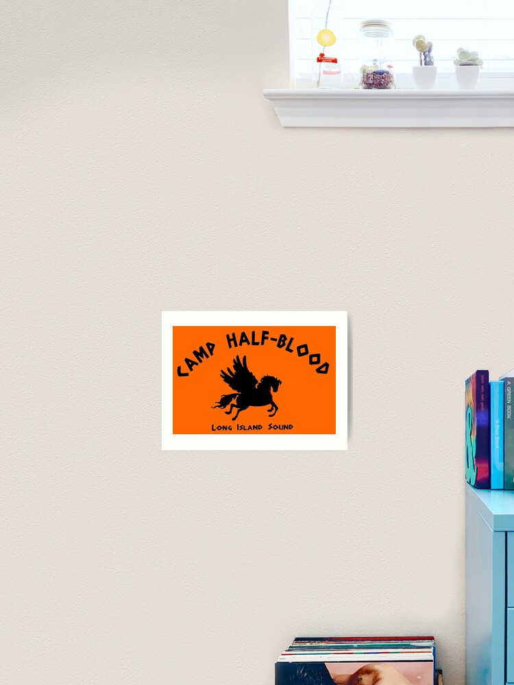 Camp Half Blood: Full camp logo Sticker for Sale by andyhex