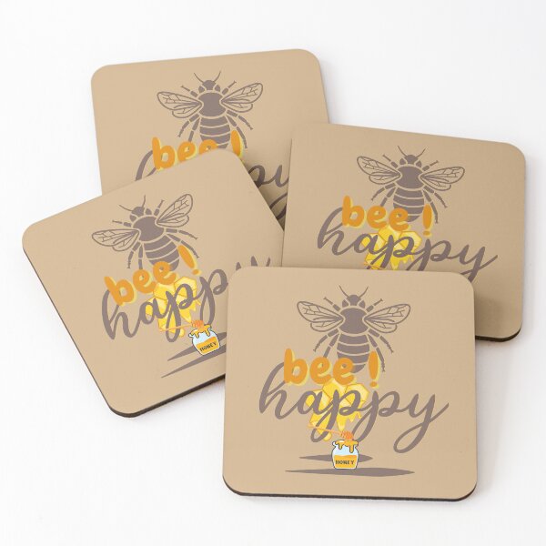 Item preview, Bee! Happy - Cute Wholesome Bee!! designed and sold by SoffyLee586.