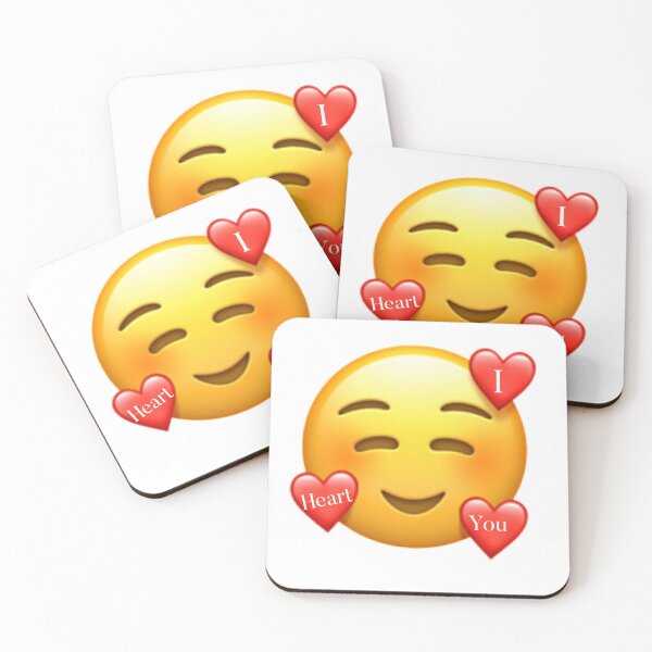 Item preview, Hearts emoji I heart you  designed and sold by ICRainbowMoons.