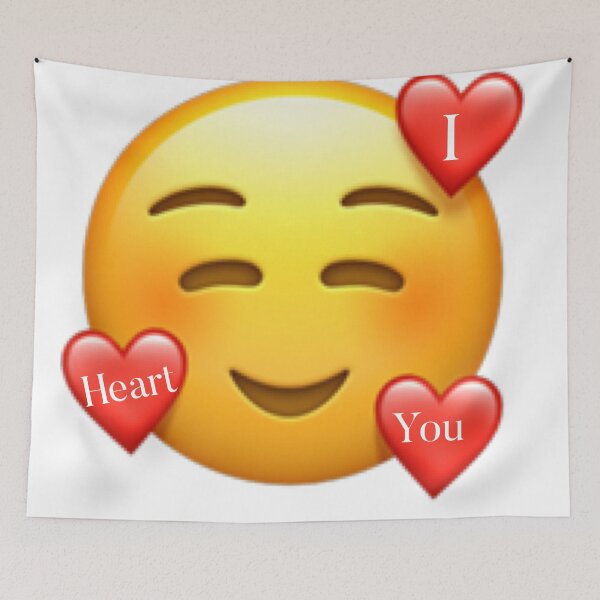Item preview, Hearts emoji I heart you  designed and sold by ICRainbowMoons.