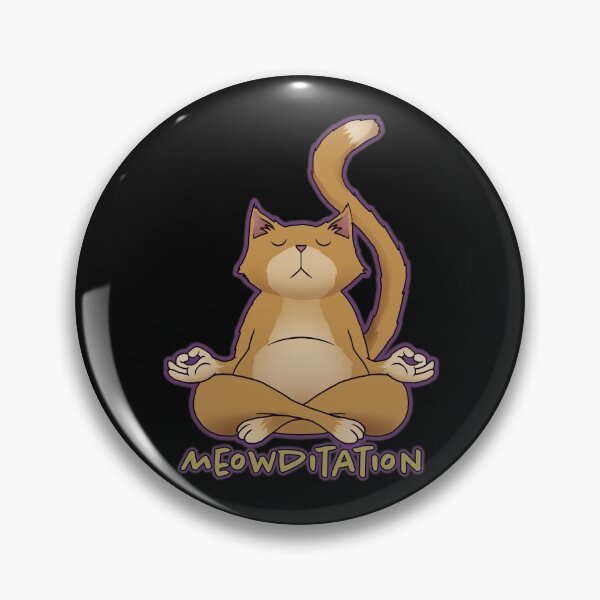 Item preview, Meowditation designed and sold by Szilk.