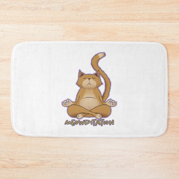Item preview, Meowditation designed and sold by Szilk.