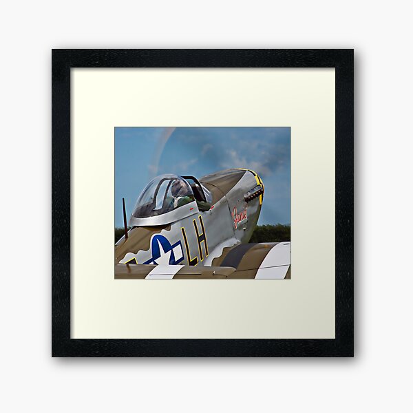 P-51D Mustang 'Janie' Framed Art Print