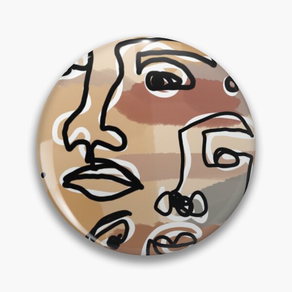Item preview, Abstract Faces designed and sold by Kyra Yeske.
