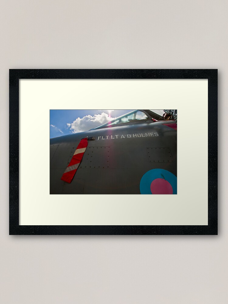Alternate view of English Electric Lightning Framed Art Print
