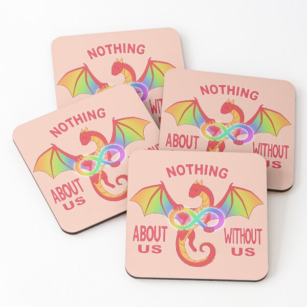 Item preview, Autistic Dragon - Nothing About Us Without Us designed and sold by DragonDecagon.