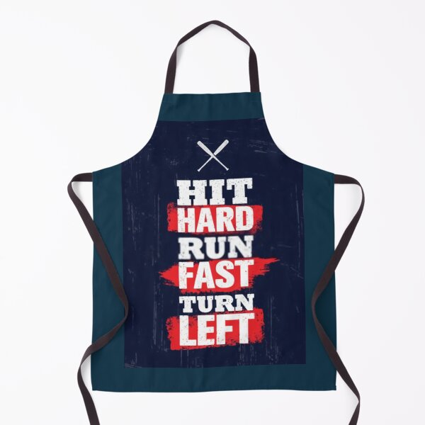 Item preview, Hit Hard Run Fast Turn Left Softball Sports designed and sold by theworld2021.