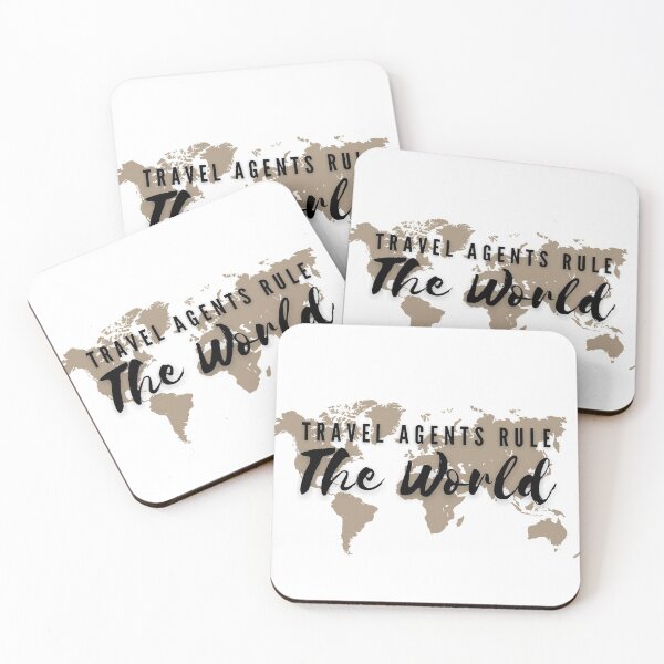 Item preview, Travel Agents Rule The World designed and sold by LoveMyStates.