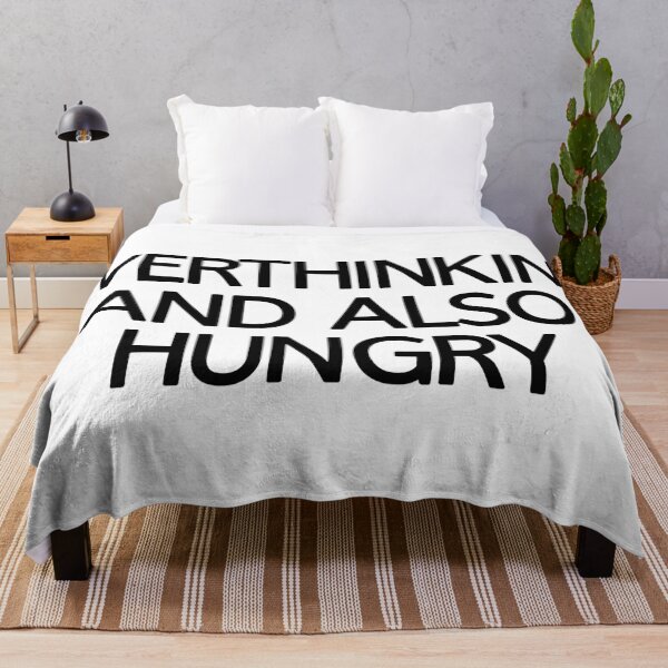 Item preview, Overthinking And Also Hungry designed and sold by askarne.