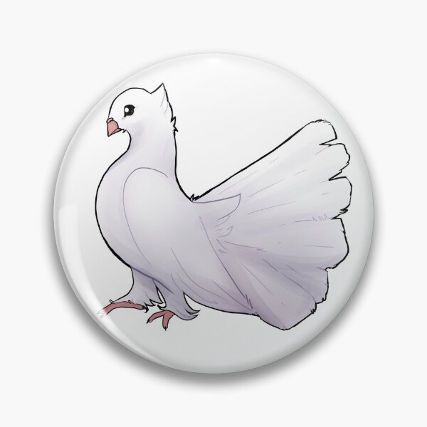 Item preview, White Fantail designed and sold by tiresiasFelis.