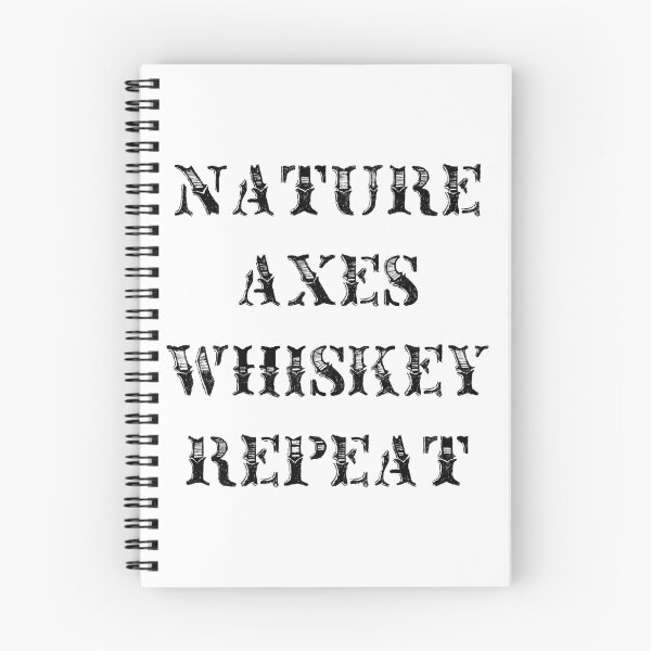 Item preview, Nature Axes Whiskey Repeat | The Axe Shoppe designed and sold by TheAxeShoppe.