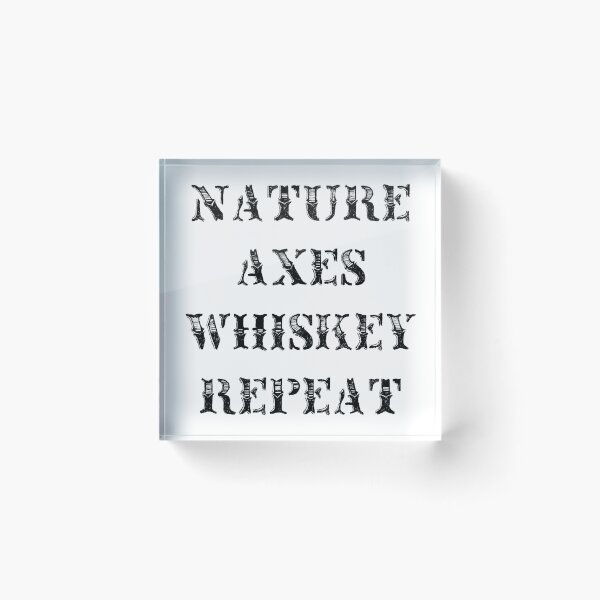 Artikelvorschau, Nature Axes Whisky wiederholen | Der Axe Shoppe entworfen und verkauft von TheAxeShoppe.