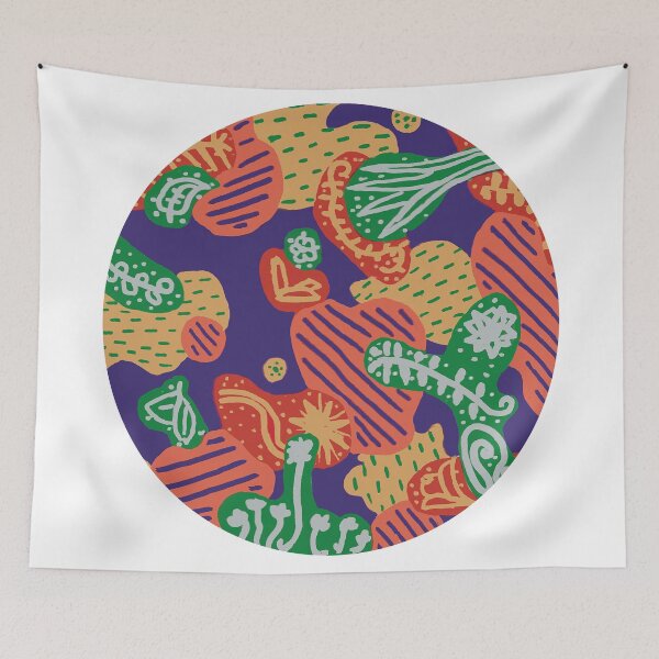 Item preview, Wilderness floral pattern designed and sold by HoneyMustards.