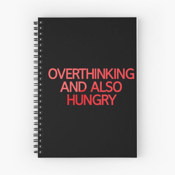 Item preview, Overthinking And Also Hungry designed and sold by askarne.