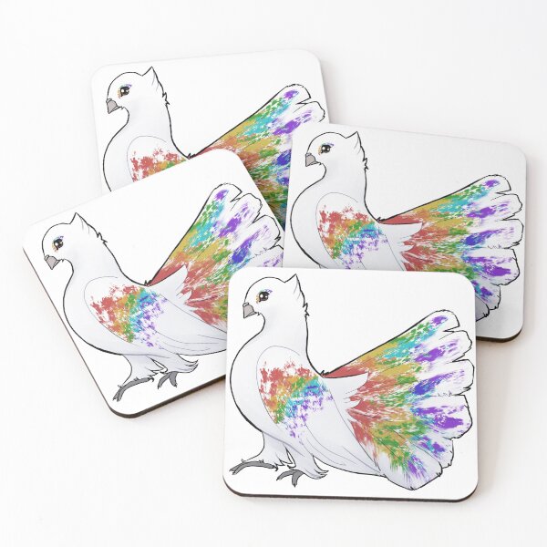Item preview, Pride Pigeon designed and sold by tiresiasFelis.