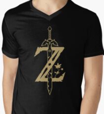 The Legend of Zelda: Breath of the Wild Men's V-Neck T-Shirt
