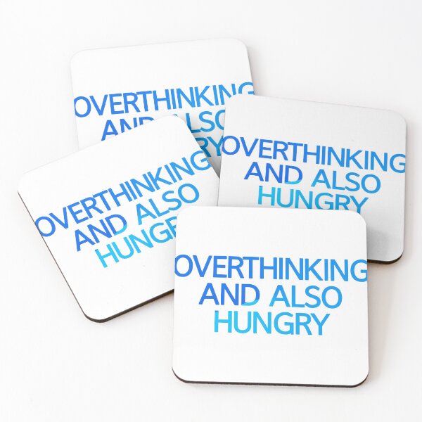 Item preview, Overthinking And Also Hungry designed and sold by askarne.
