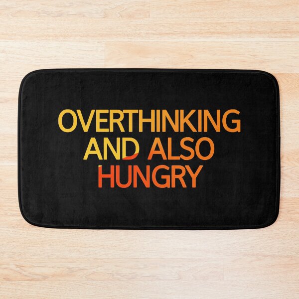 Item preview, Overthinking And Also Hungry designed and sold by askarne.